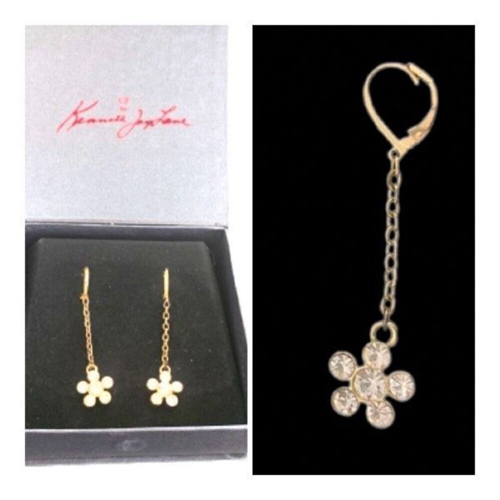 KJL Daisy Dangle Earrings Kenneth Jay Lane